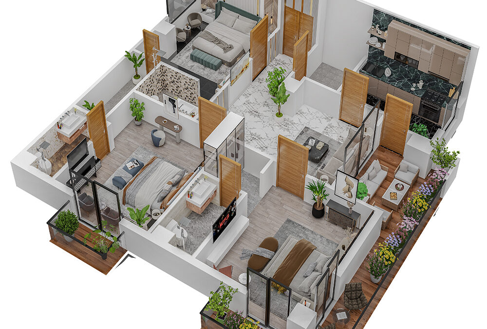 3 Bedrooms Apartment- Type A1